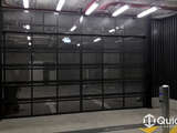 Commercial Garage Door - Sectional Door, Aluminium Frame with Expanded Mesh (Custom Made)